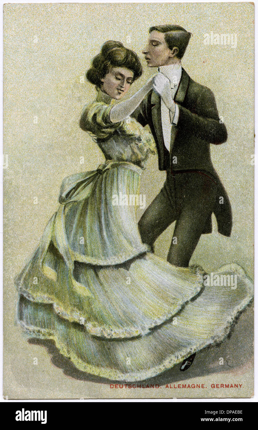 GERMAN COUPLE DANCING Stock Photo - Alamy