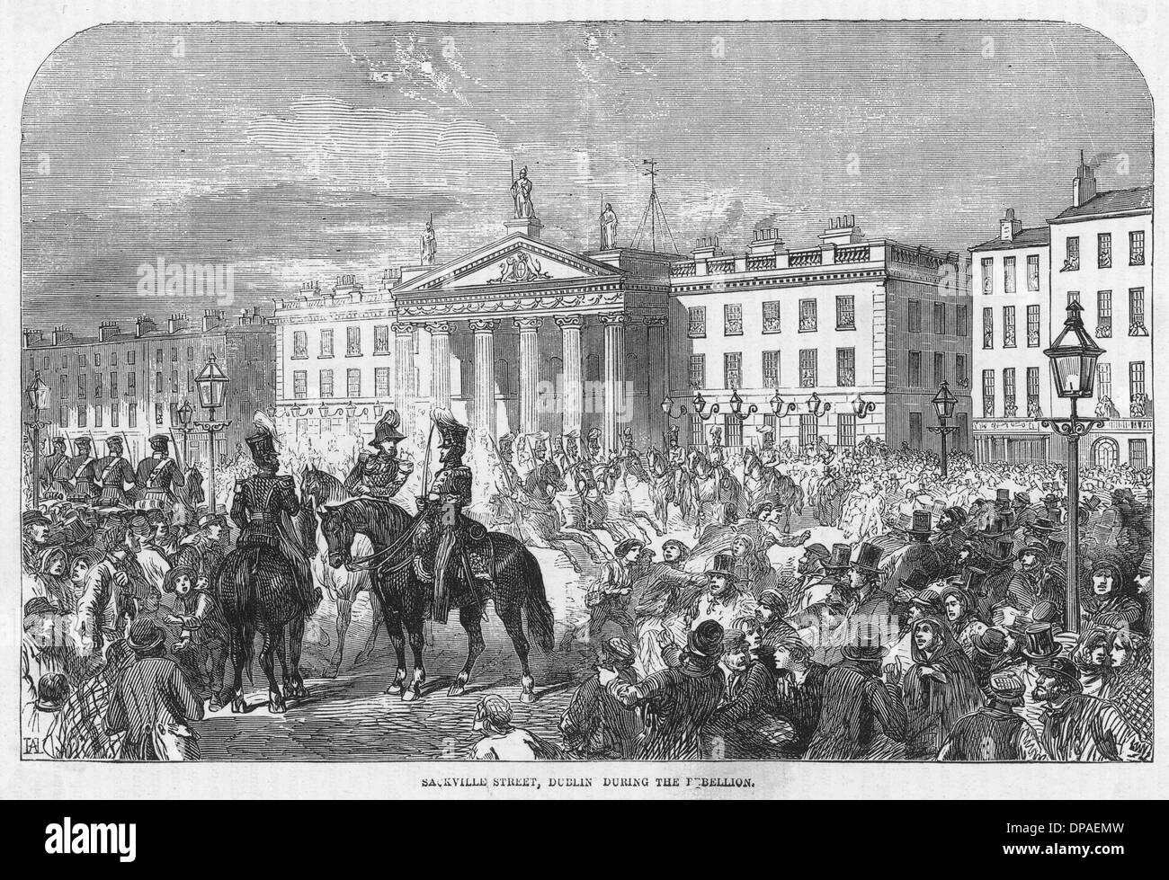 EVENTS/IRELAND 1848 Stock Photo
