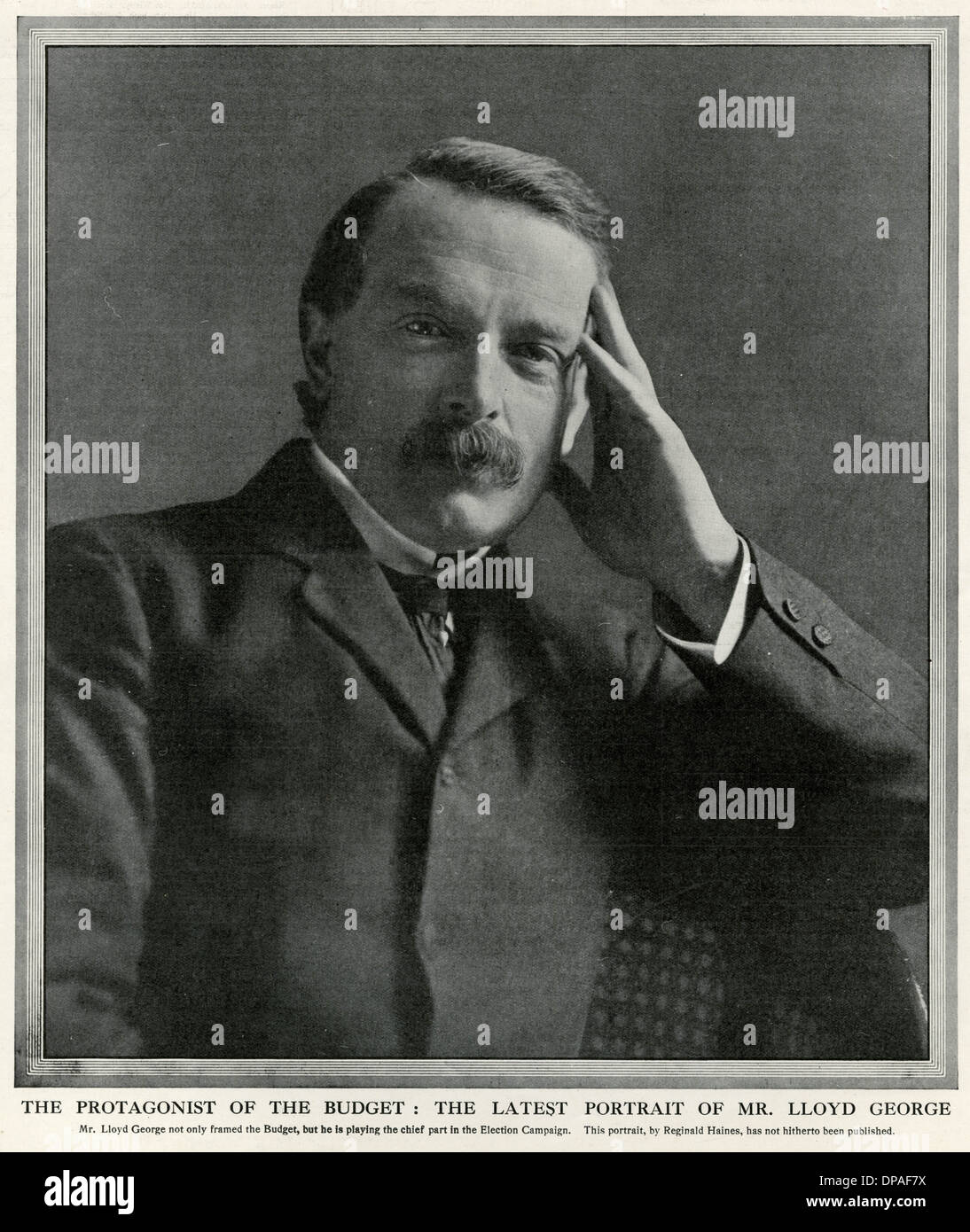 LLOYD GEORGE Stock Photo