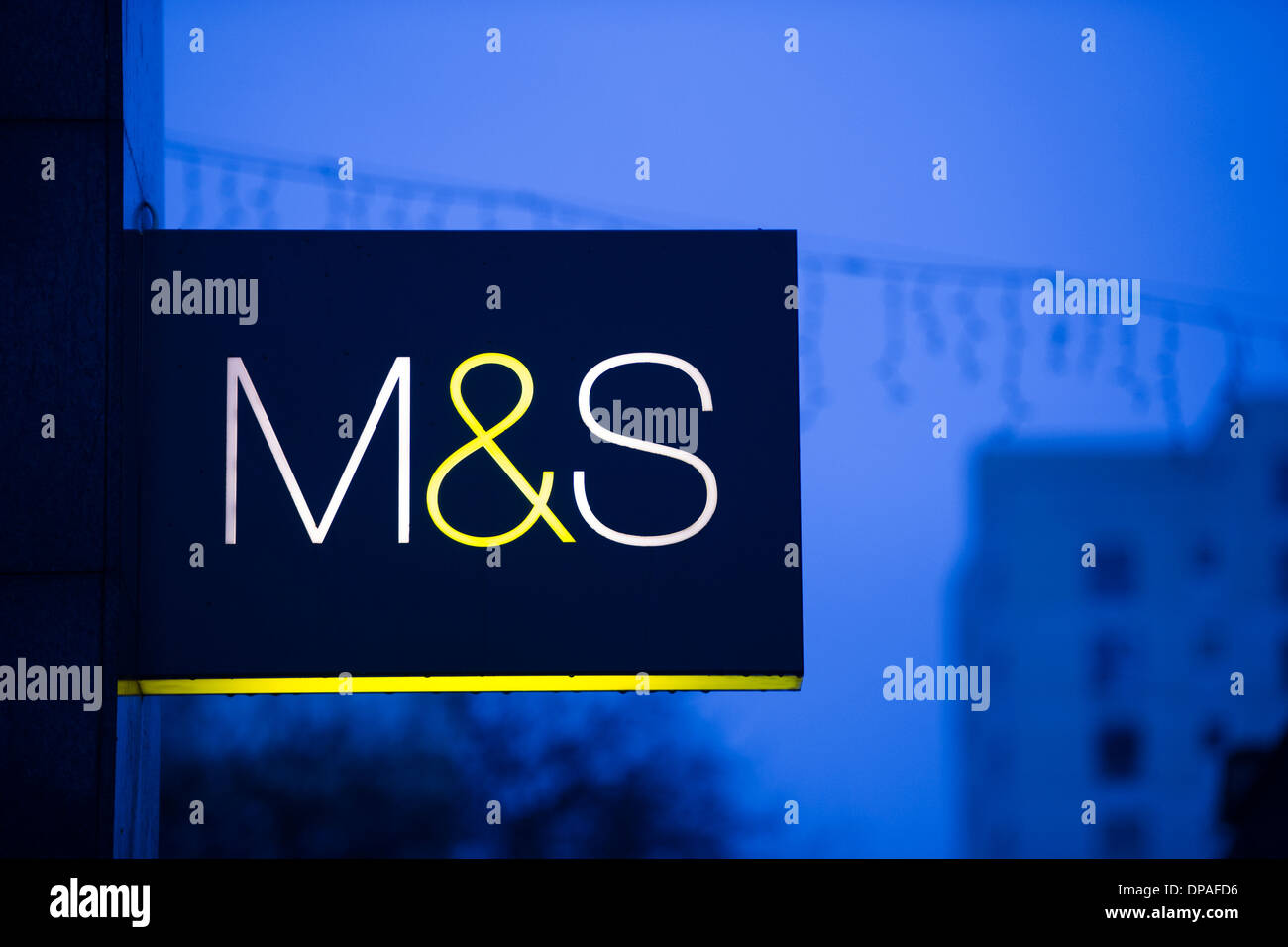 Marks and spencer marks and spencers hires stock photography and