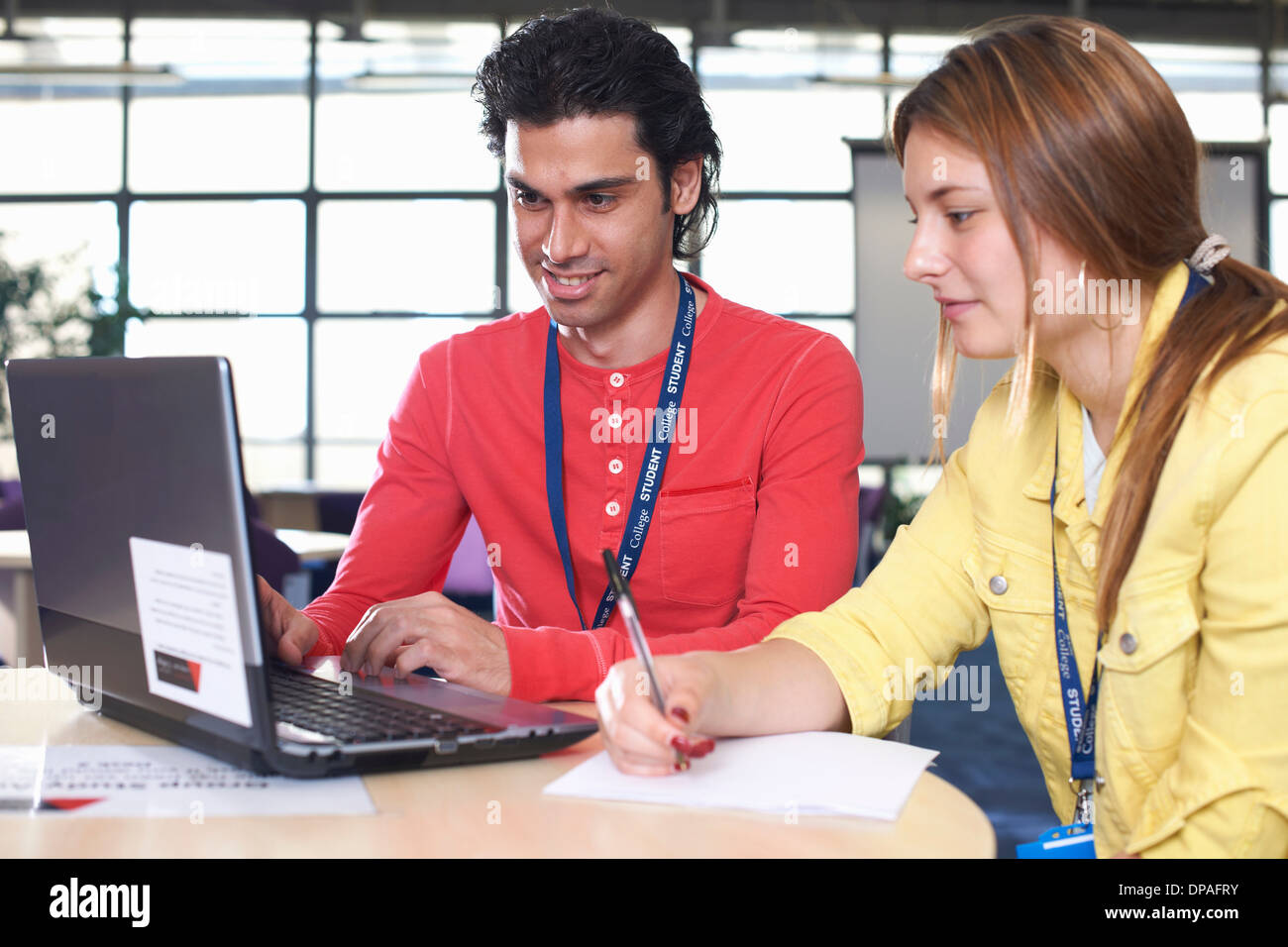 College students laptop hires stock photography and images Alamy