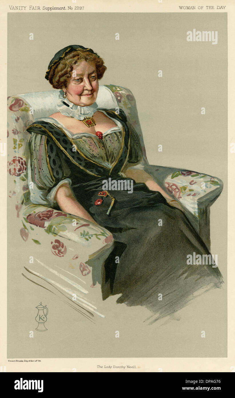 LADY DOROTHY NEVILL Stock Photo Alamy