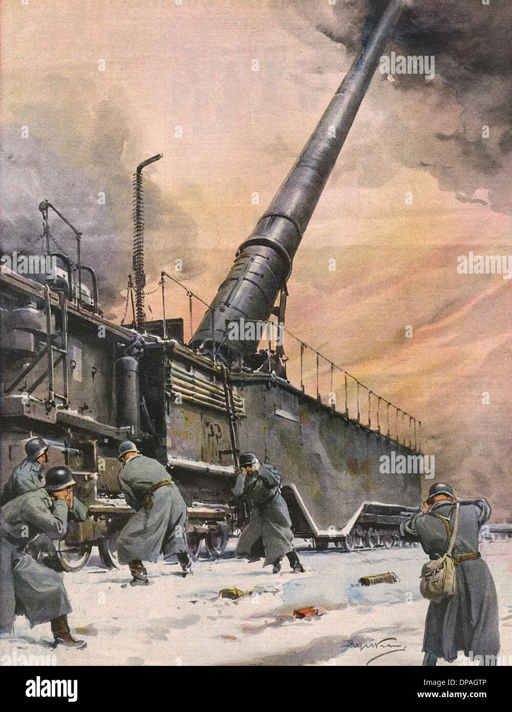 A History Of War — The Schwerer Gustav was a German 800mm gun used by