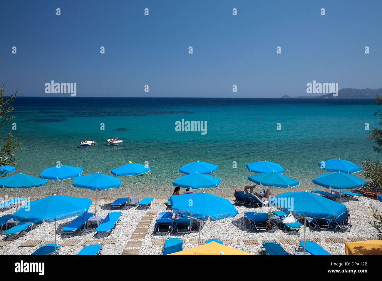 Lemonakia Beach, Kokkari, Samos, Greece Stock Photo