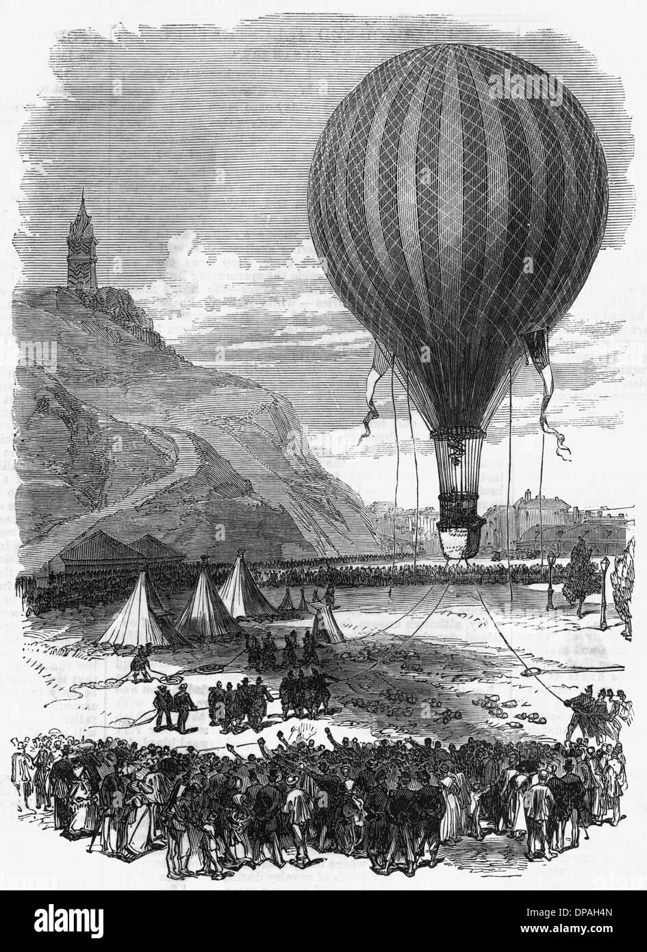 Siege paris balloon hi-res stock photography and images - Alamy