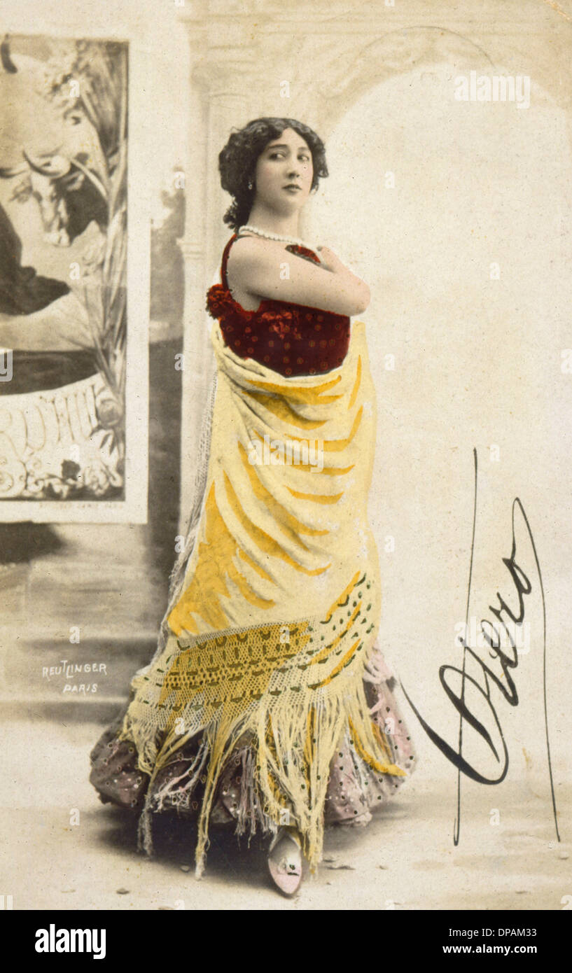 CAROLINA OTERO/1903 Stock Photo Alamy