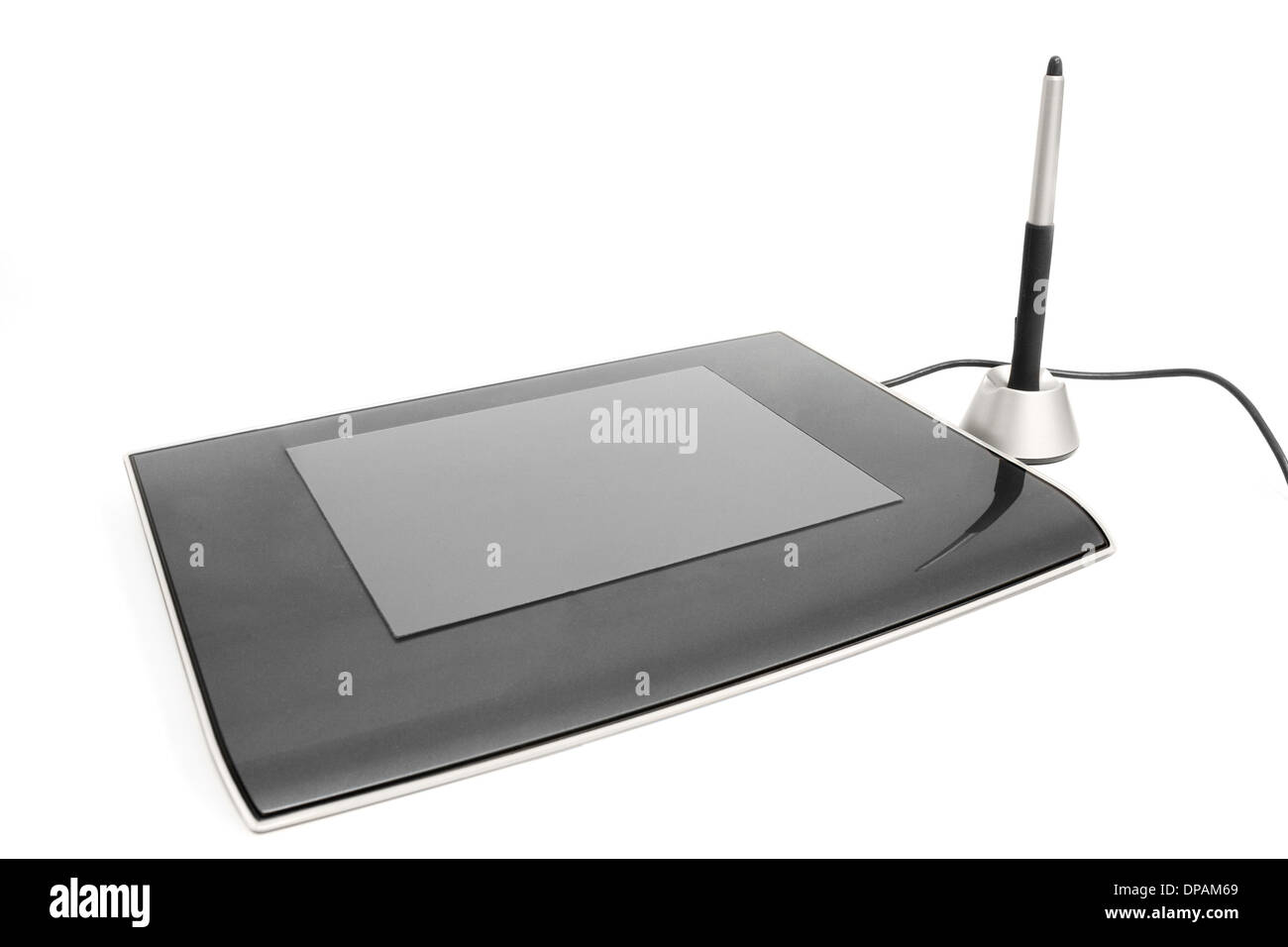 PC tablet isolated on white background Stock Photo