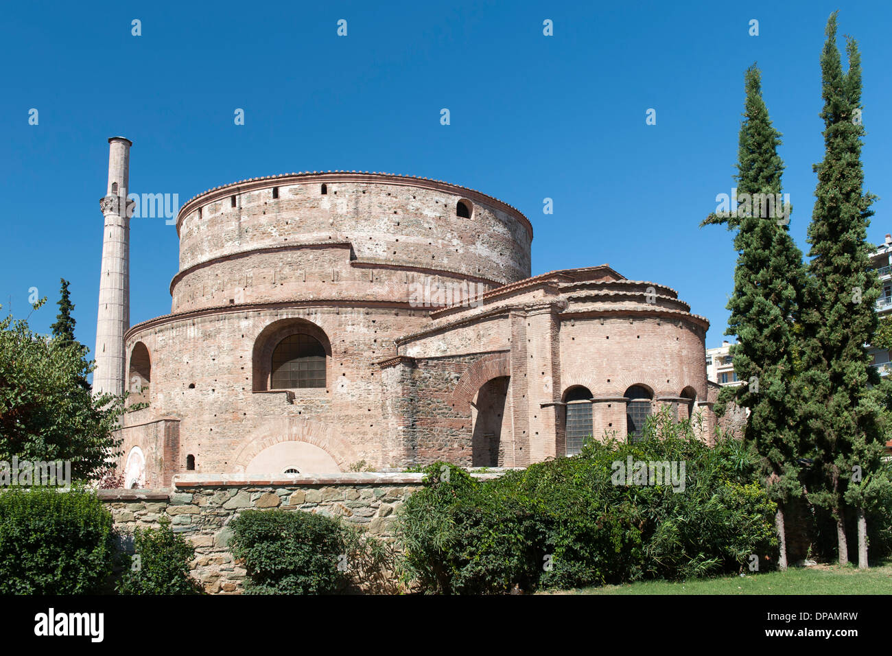 The Rotunda (aka Church of Agios Georgios or Rotunda of St George), a 4th century monument in Thessaloniki, Greece. Stock Photo