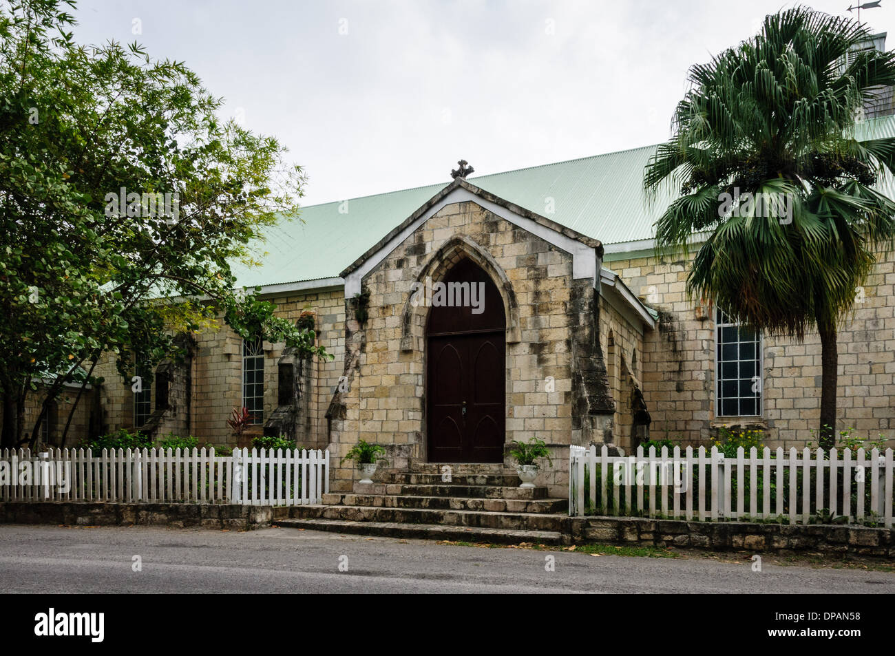 St. Philip's Anglican Episcopal Church, St. Philip, Antigua Stock Photo