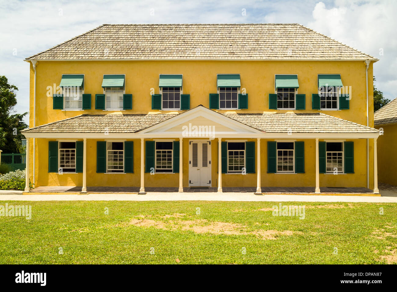 This is the the washington house in barbados hires stock