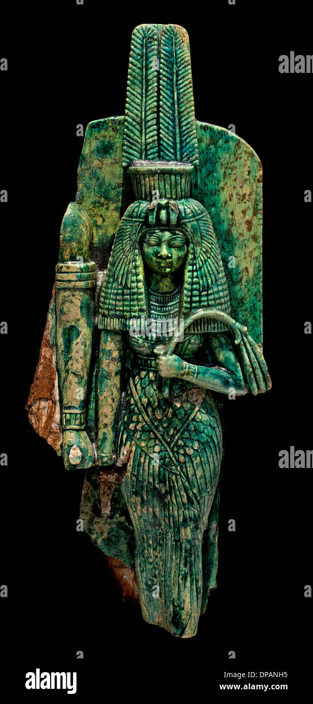 Queen Tiye The New Kingdom 1550 -1069  the Great Royal Wife of  Pharaoh Amenhotep III Egypt Stock Photo