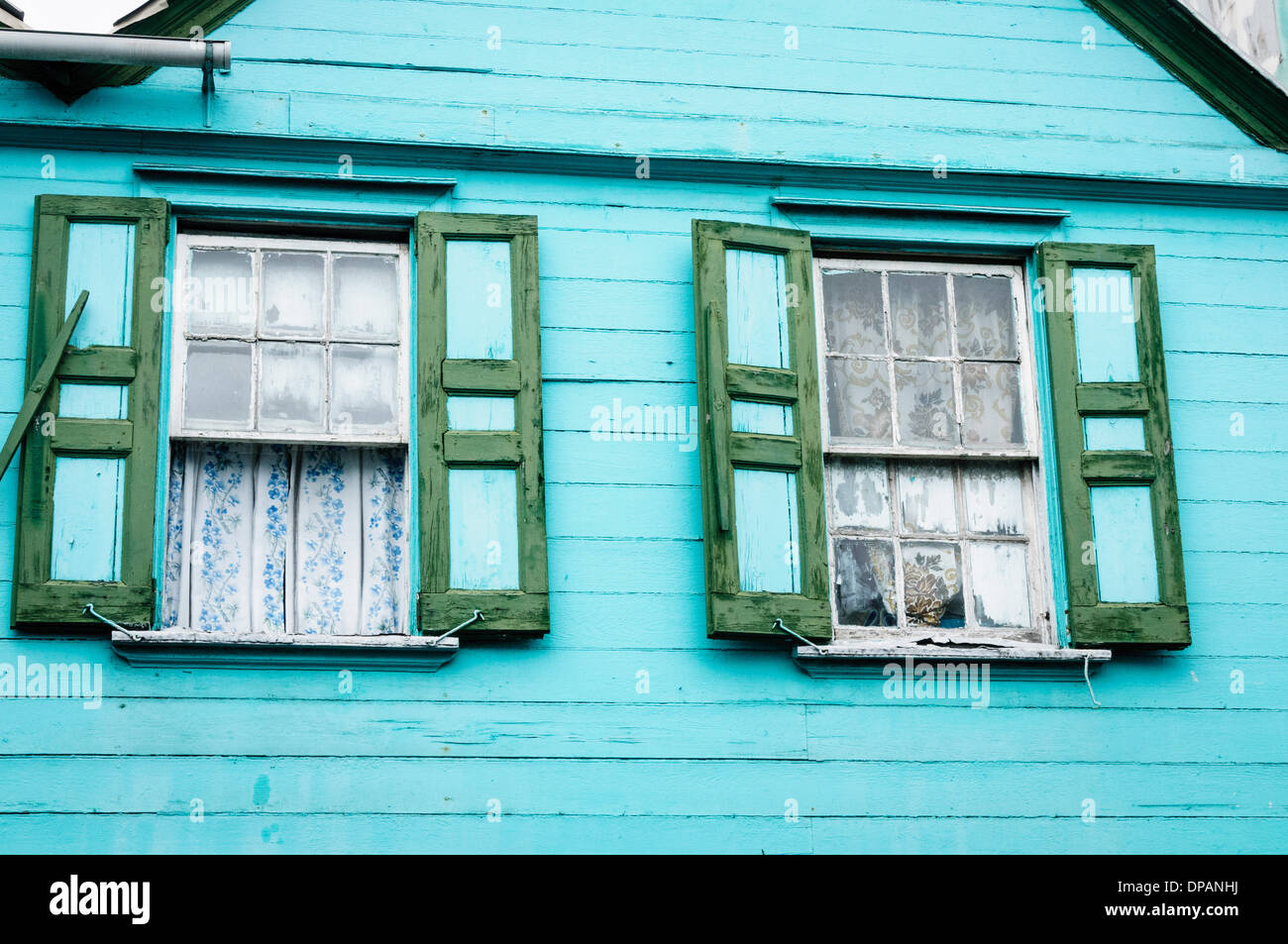 Colorful Building, St. John's, Antigua Stock Photo Alamy