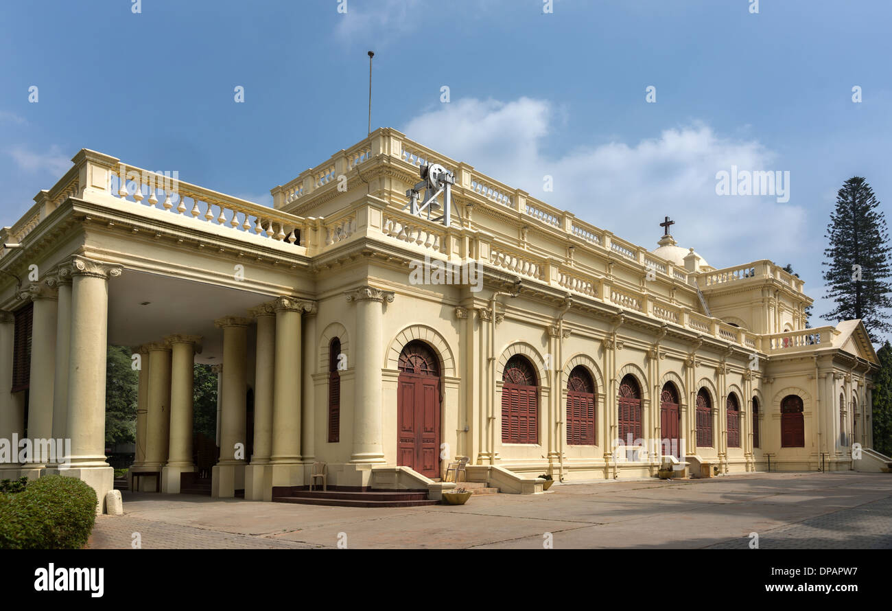 Anglican Saint Mark's Cathedral in Bengaluru. Stock Photo