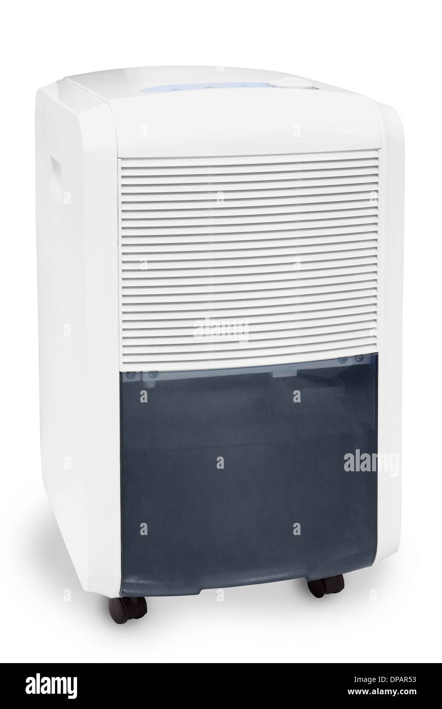 Air conditioner and moisture catcher isolated Stock Photo Alamy