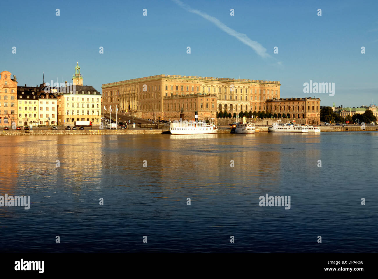 Royal Palace in Stockholm, Sweden. Stock Photo
