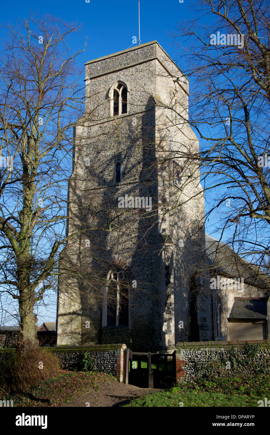 St Gregory's Church Barnham Suffolk East Anglia England Stock Photo