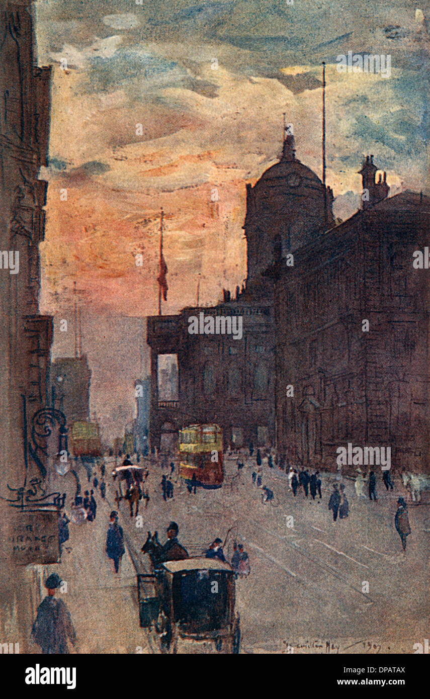LIVERPOOL/TOWN HALL 1907 Stock Photo Alamy