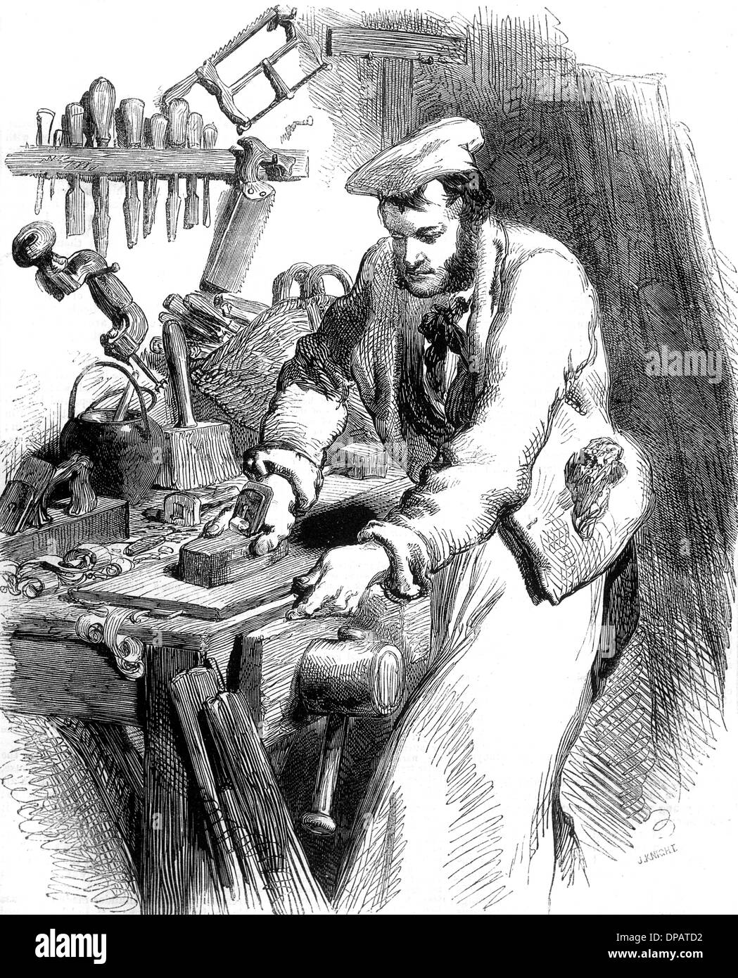 Historical carpenter hires stock photography and images Alamy