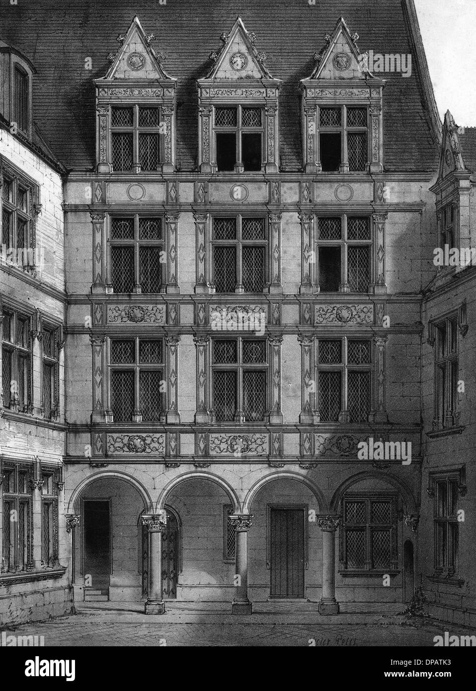 ORLEANS/AGNES SOREL 1860 Stock Photo