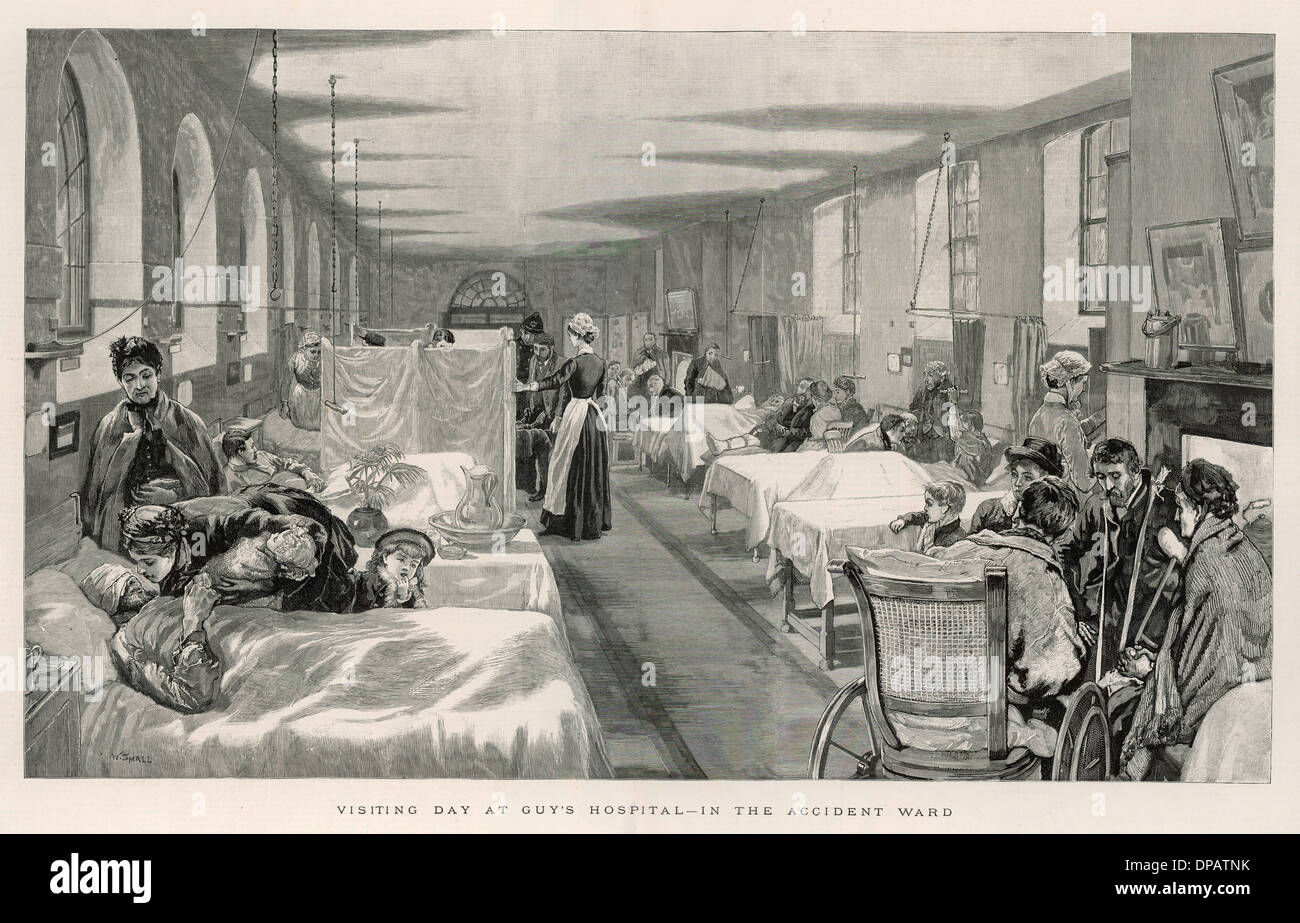 Guy's Hospital London Historical High Resolution Stock Photography and