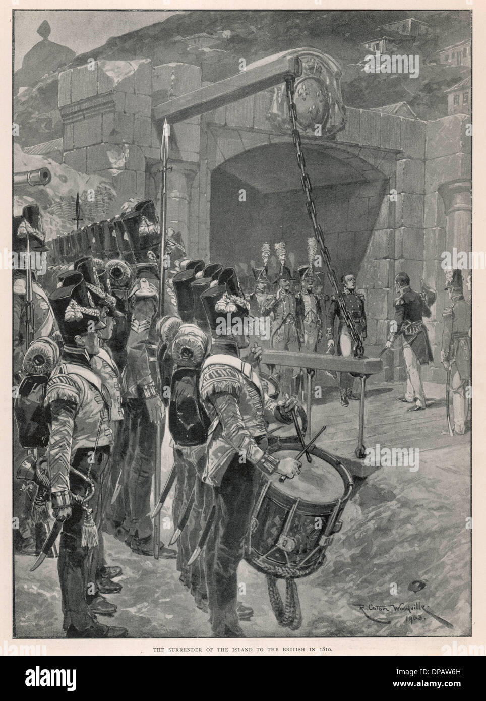 BRITISH IN MAURITIUS Stock Photo Alamy