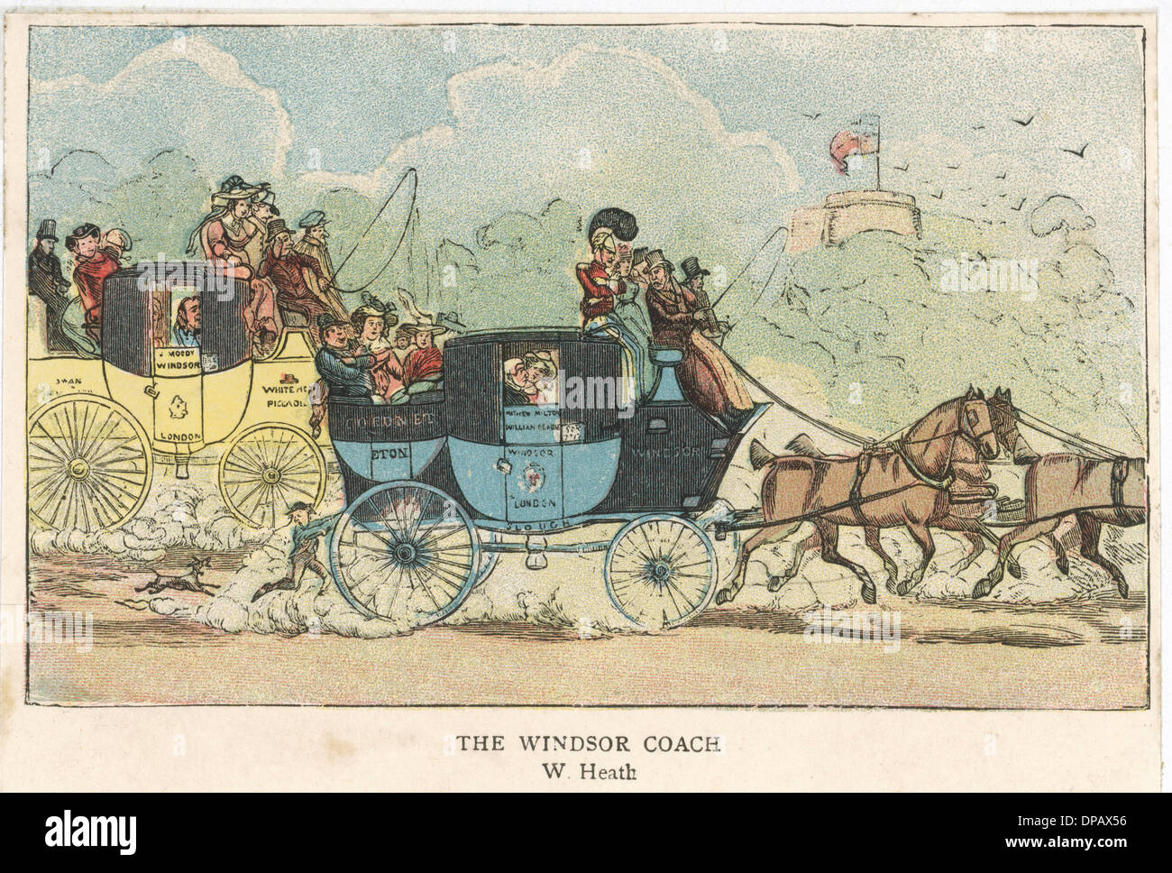 The Windsor Coach C1820 Stock Photo - Alamy