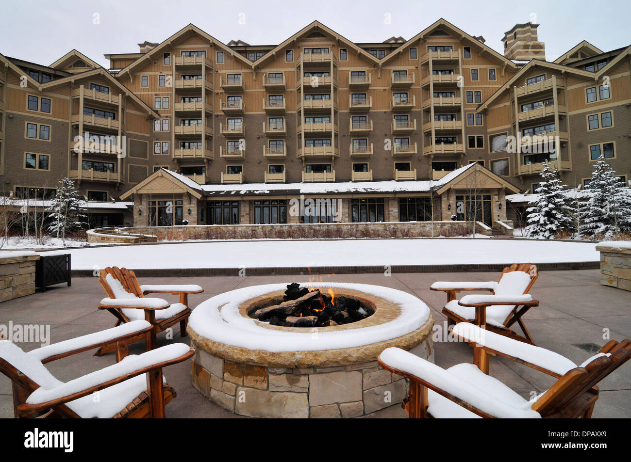 The Montage lodge at the Deer Valley ski resort in Park City, Utah