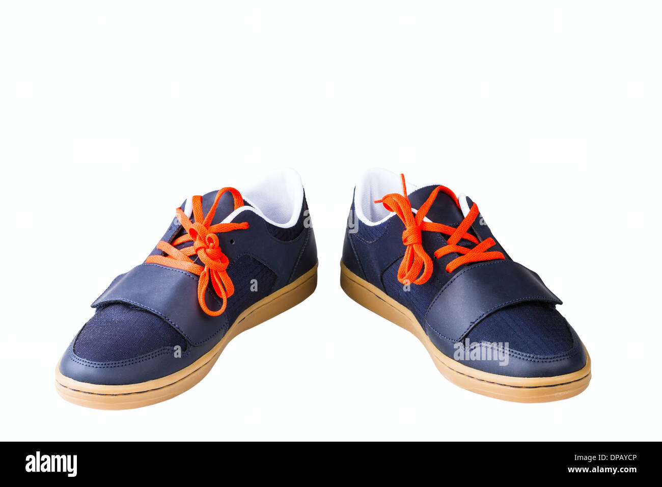 athletic man's shoes isolated on white background Stock Photo - Alamy