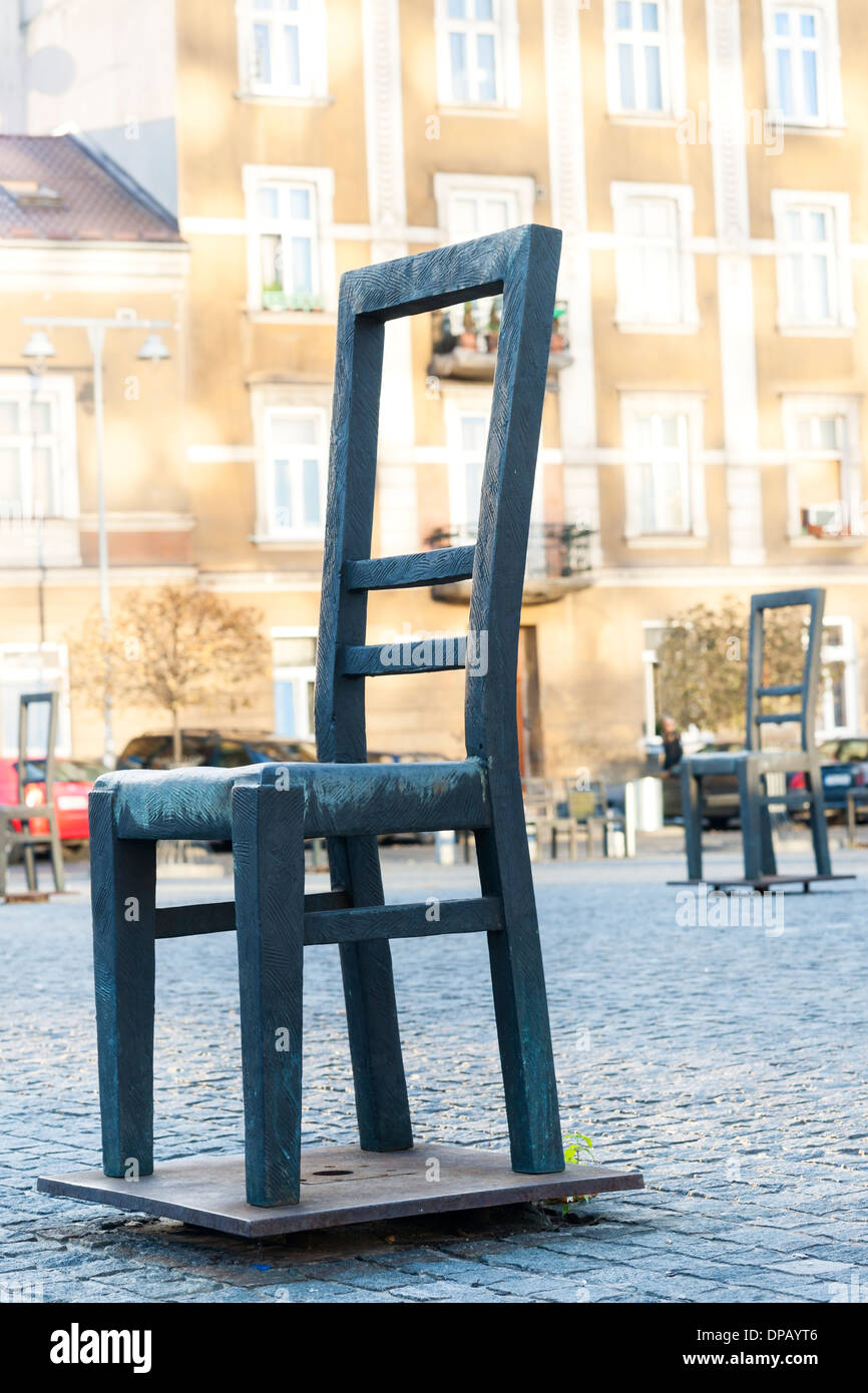 Jew Chair Empty chairs memorial hi-res stock photography and images - Alamy