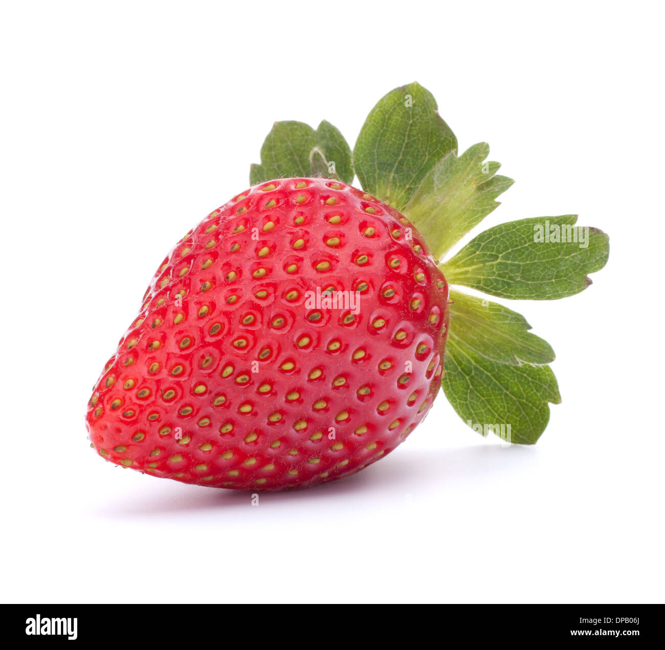 Strawberry isolated on white background cutout Stock Photo - Alamy