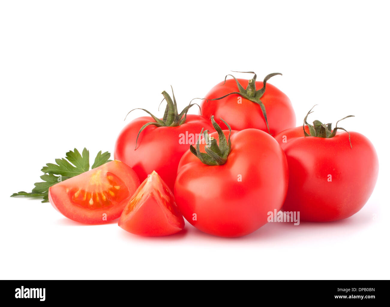 Tomato isolated on white background Stock Photo - Alamy