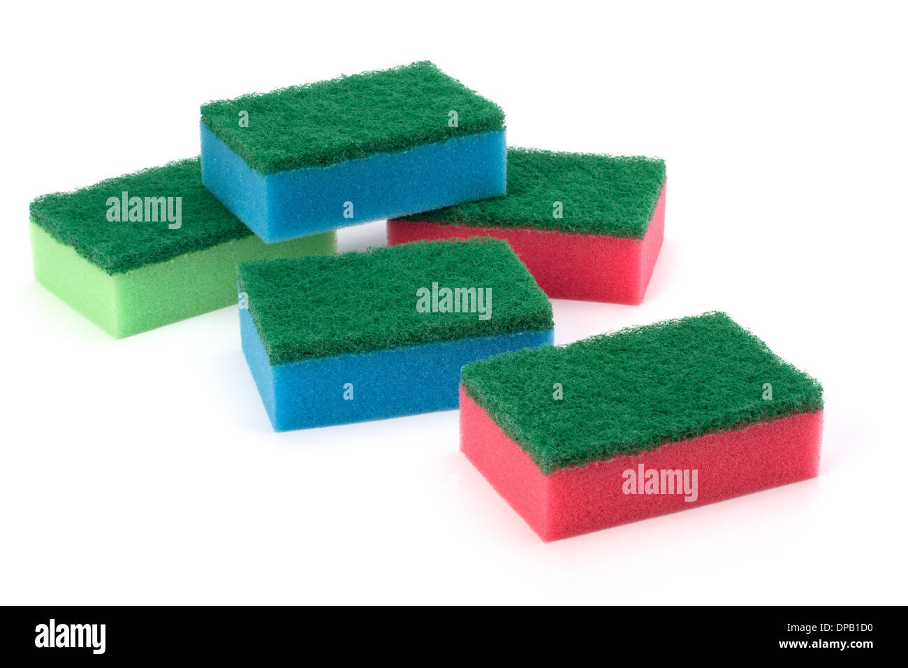 sponges group isolated on the white background Stock Photo Alamy