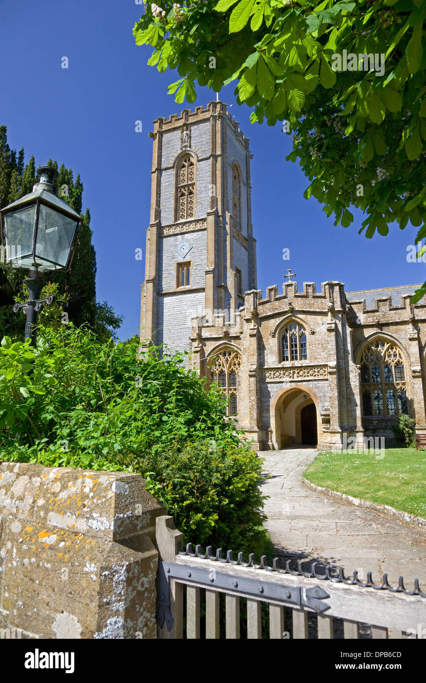 St Andrew's Church, Curry Rivel, Somerset Stock Photo