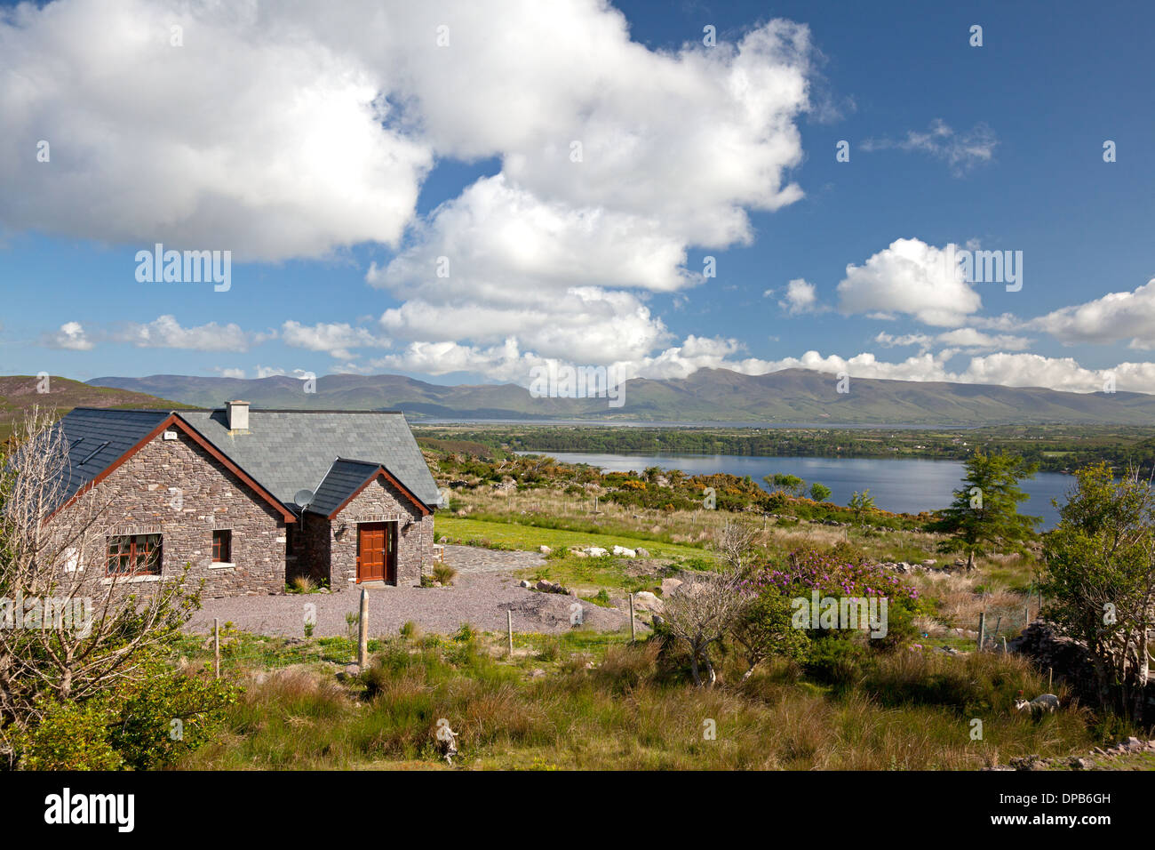 Cottage Ireland Lake Stock Photos Cottage Ireland Lake Stock
