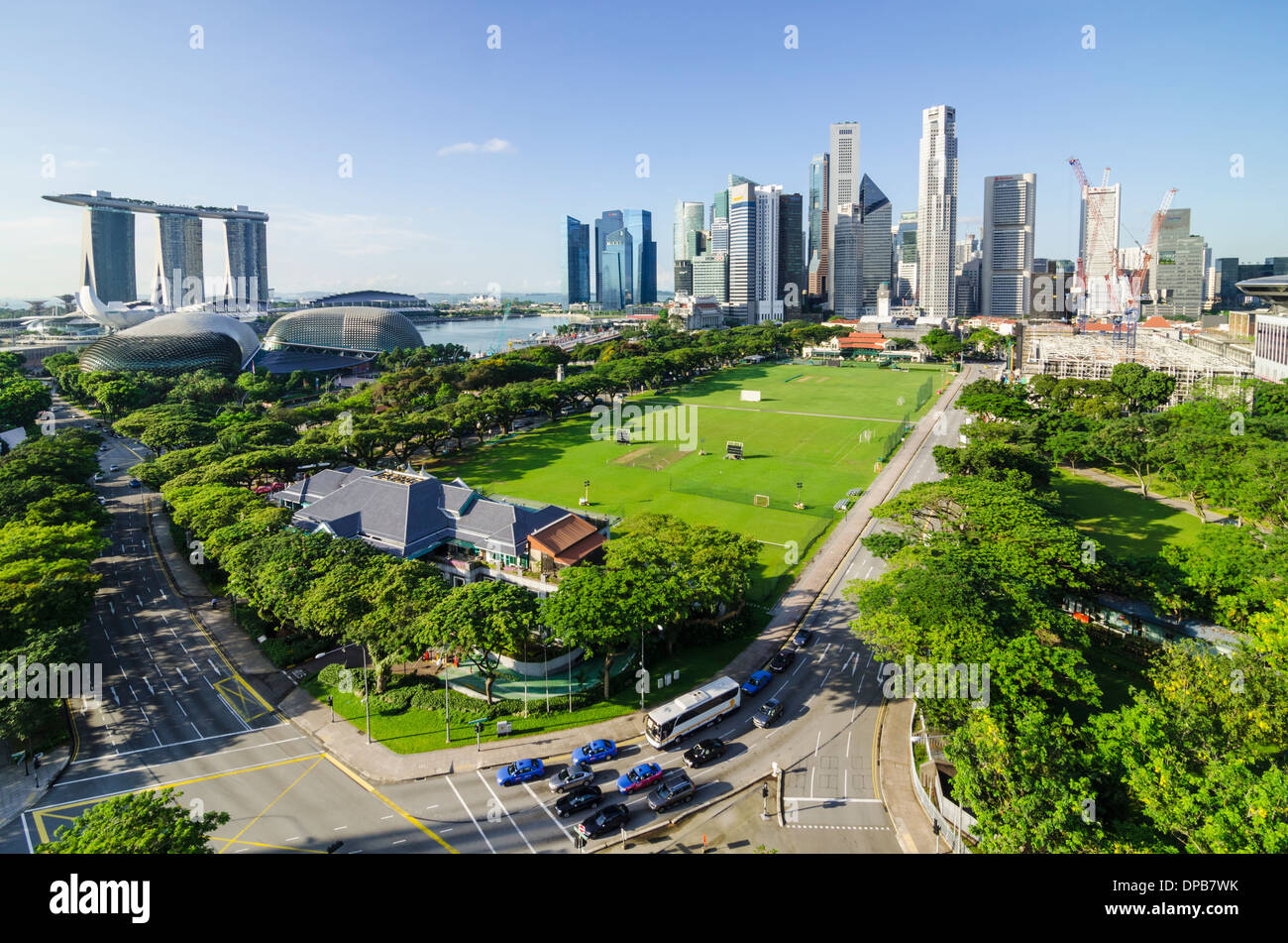Singapore City skyline Stock Photo
