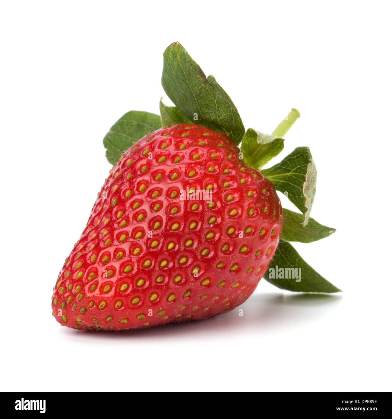 Strawberry isolated on white background Stock Photo - Alamy