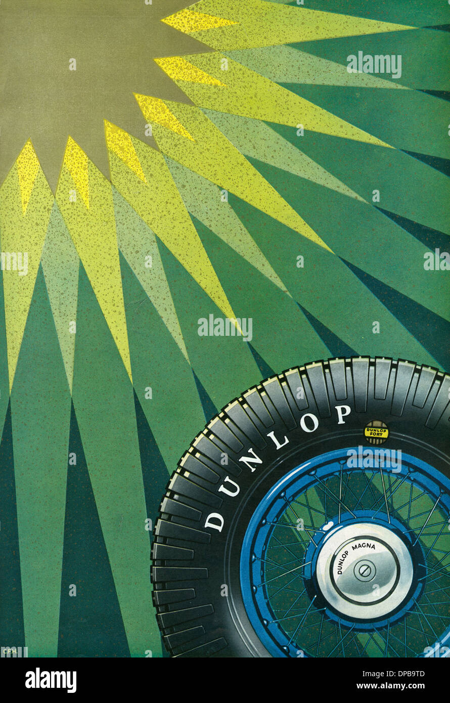 Dunlop tyre advert hi-res stock photography and images - Alamy