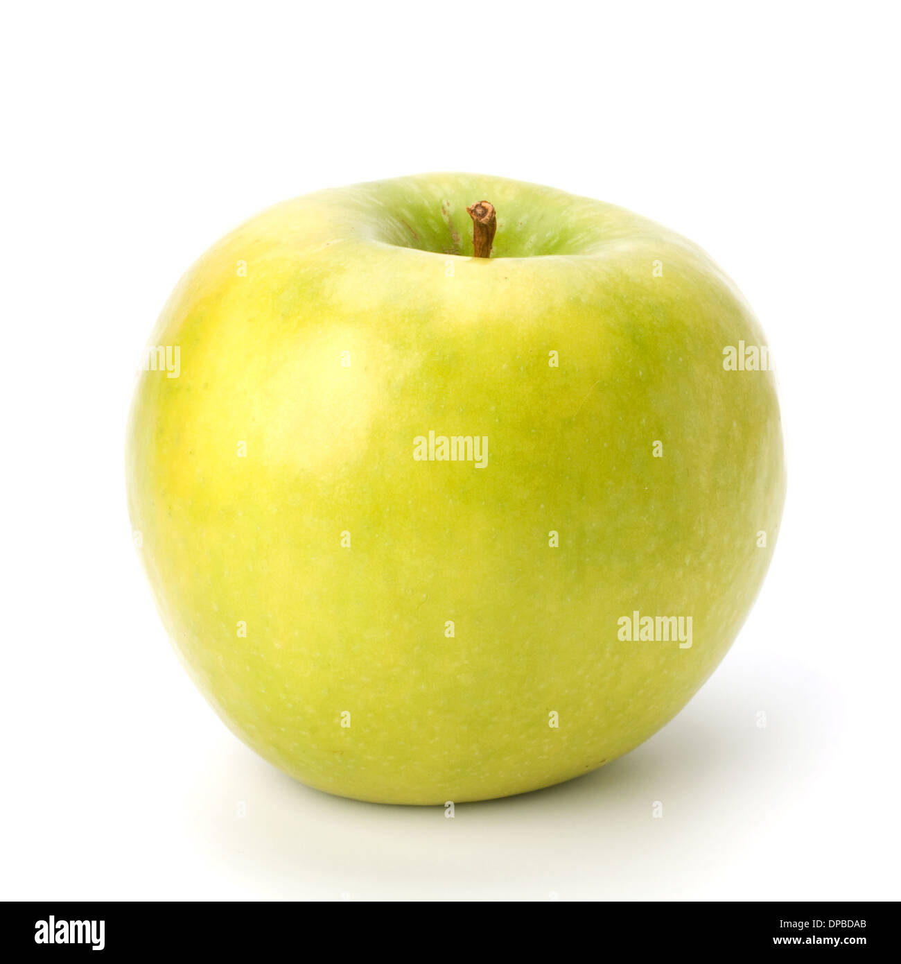 green apple isolated on white background Stock Photo - Alamy
