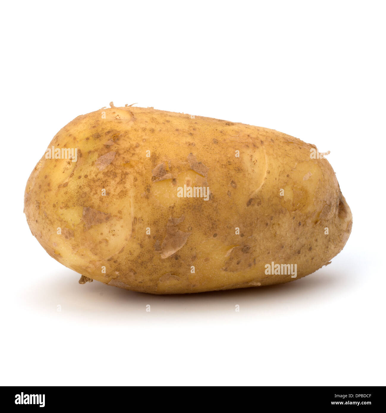 potato isolated on white background close up Stock Photo