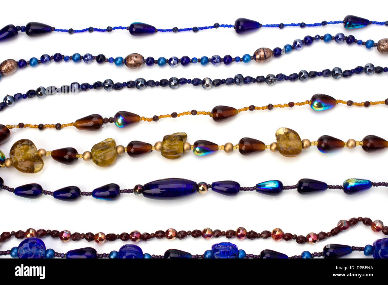 colourful beads background on white Stock Photo - Alamy