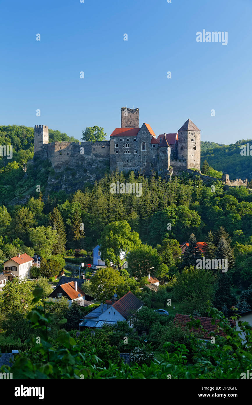 Austria, Upper Austria, Hardegg, Hardegg Castle Stock Photo