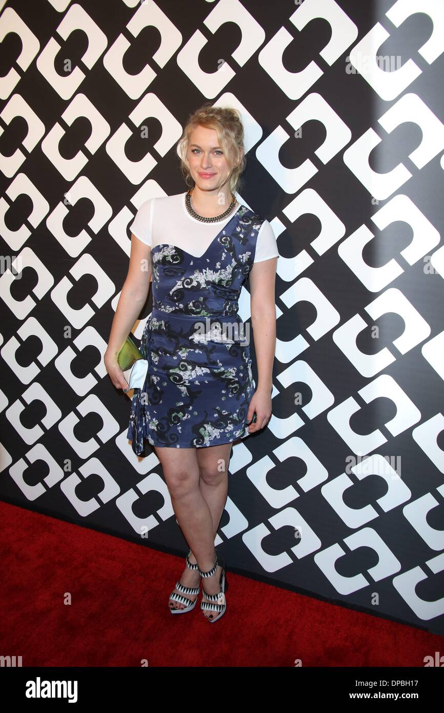 Los Angeles, California, USA. 10th January 2014. Actress Leven Rambin