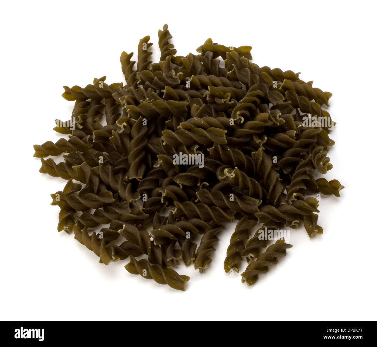Italian pasta isolated on white background Stock Photo - Alamy