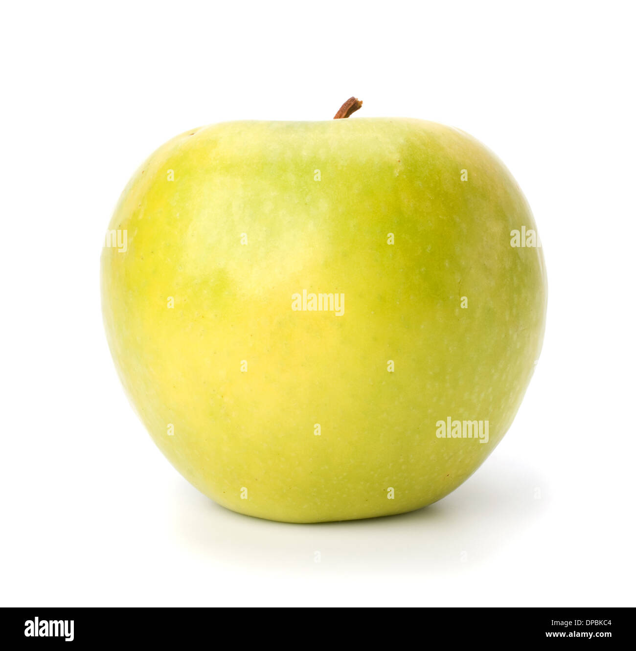 green apple isolated on white background Stock Photo - Alamy