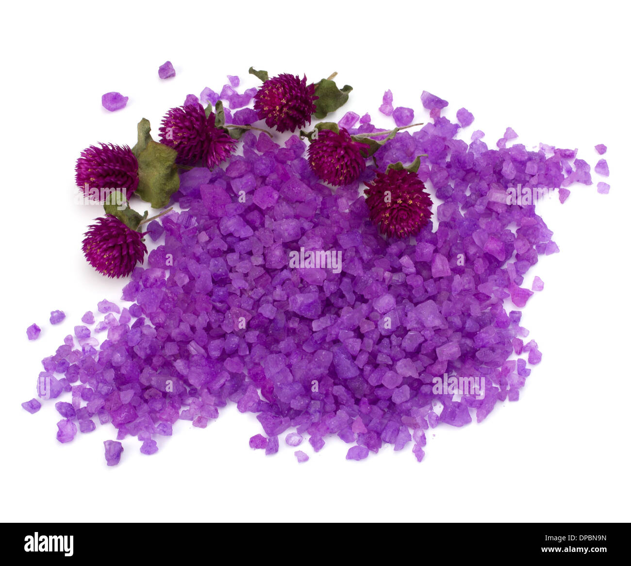 bathroom salt isolated on white background Stock Photo Alamy