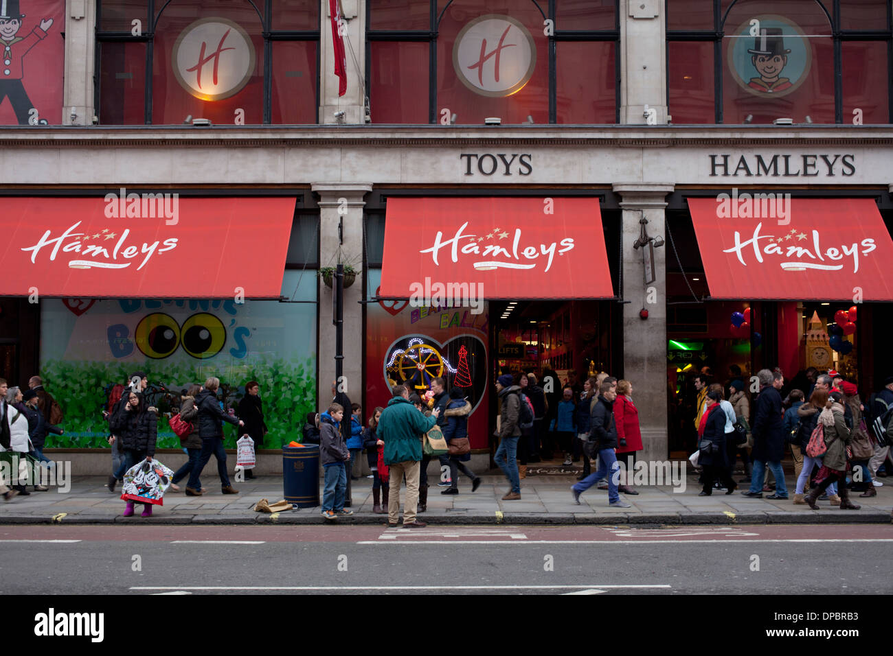 Hamleys toy store London, UK Stock Photo Alamy