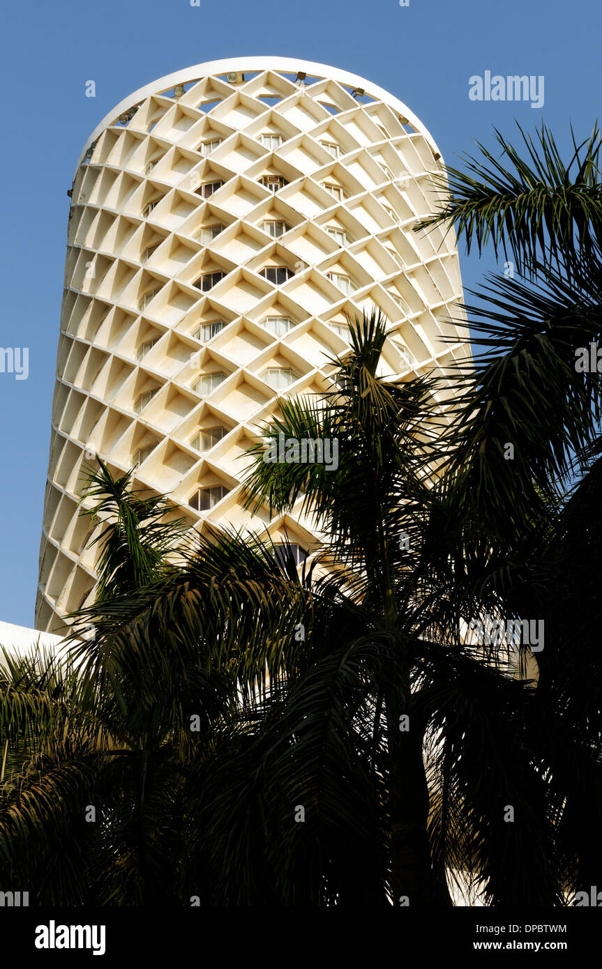 The tower of the Nehru Science centre in Mumbai (Bombay) India Stock
