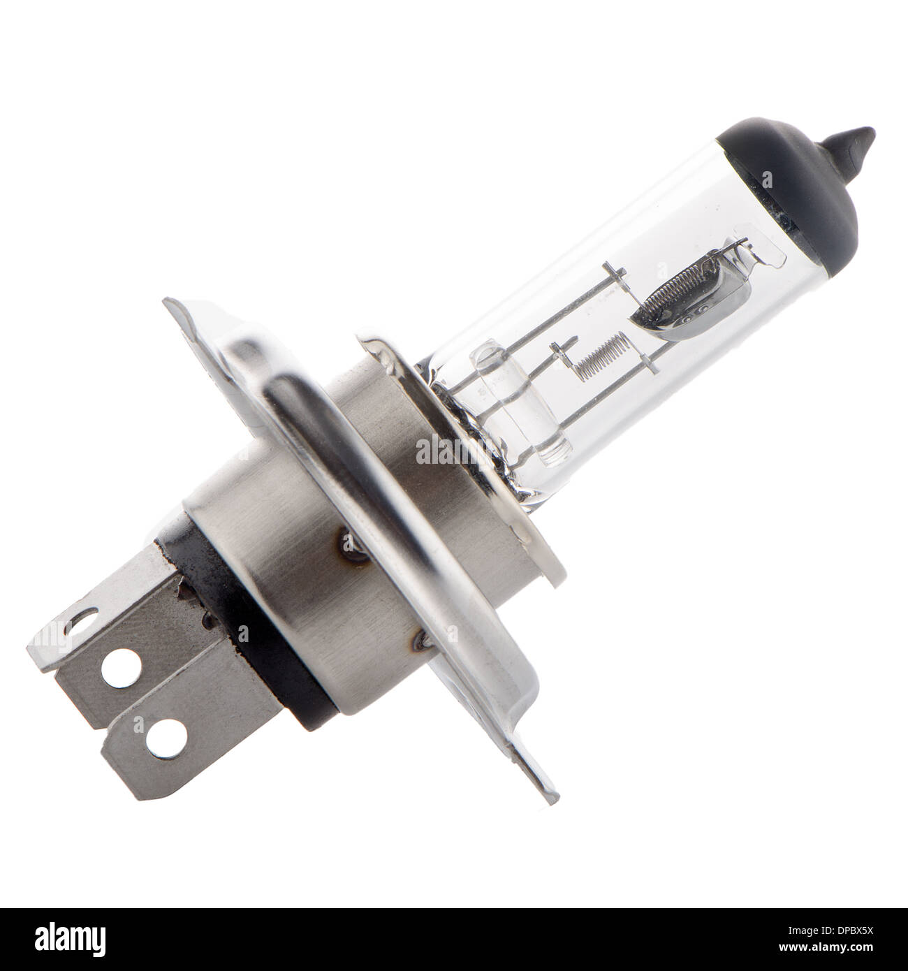 A halogen car headlamp bulb with main and dipped beams Stock Photo Alamy