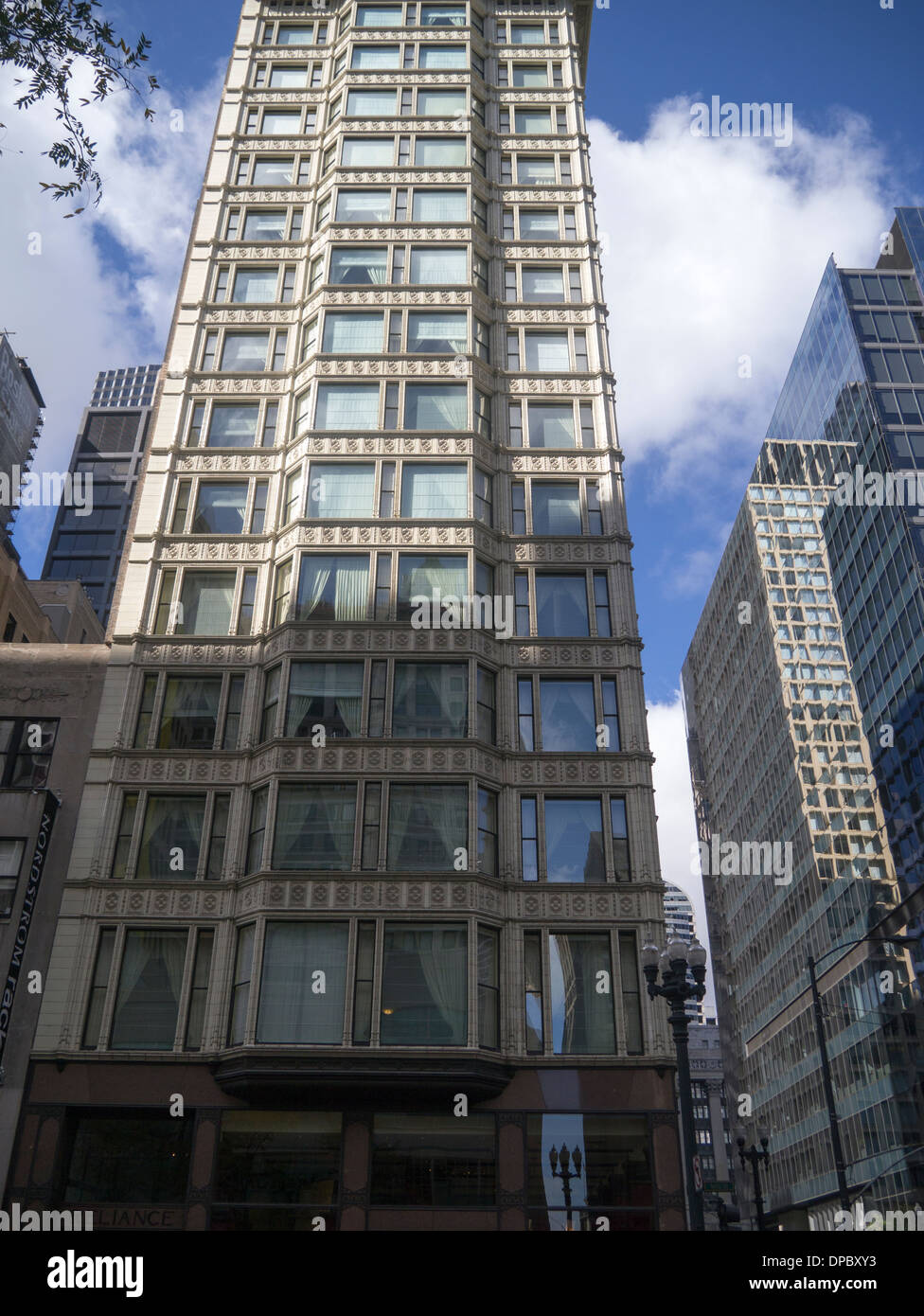 The Reliance Building, now the Hotel Burnham, Chicago is a historic