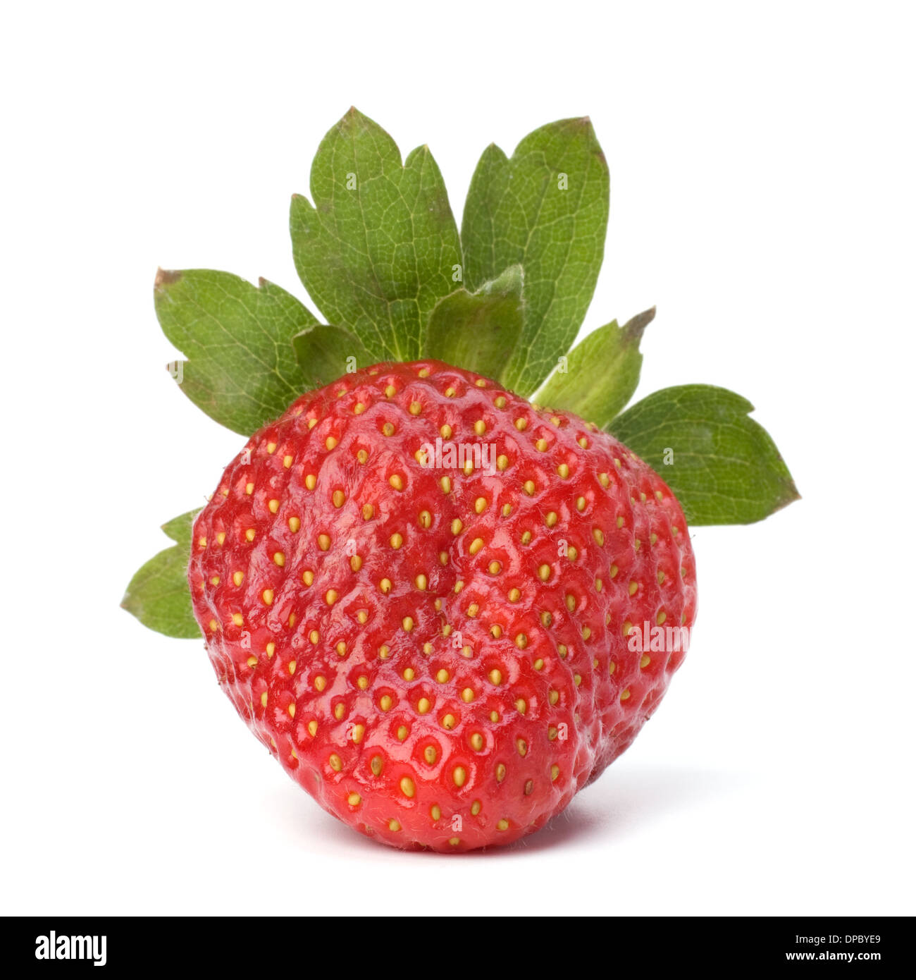 Strawberry isolated on white background Stock Photo - Alamy